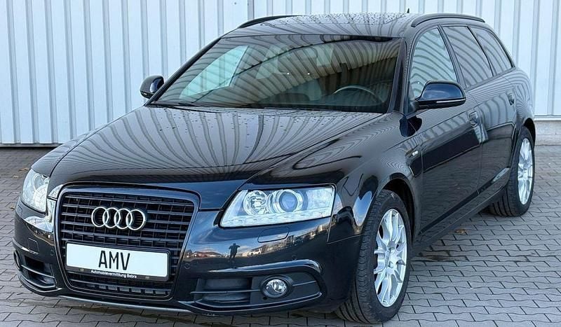 Schwarz Gebraucht 2011 Audi A6 S-Line Kombi | 8.850 € (Superpreis) - Bild 1/4