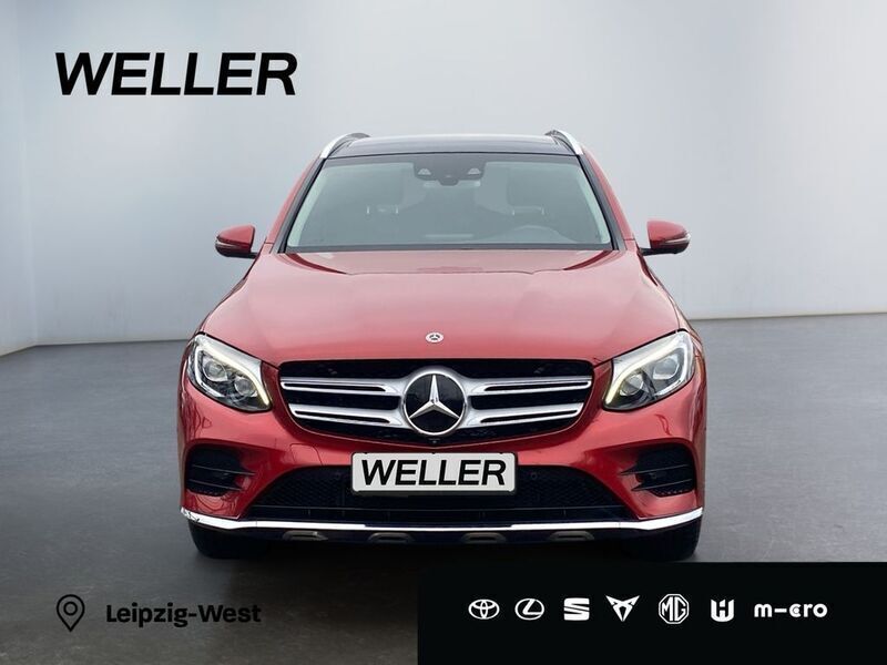 Rot Gebraucht 2019 Mercedes GLC300 AMG line SUV | 34.690 € (Fairer Preis) - Bild 1/3