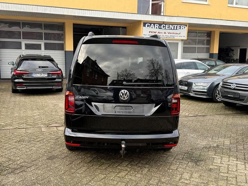 Gebraucht VW Caddy Maxi Comfortline 150 PS (110 kW) 2019 Schwarz Van / Kleinbus