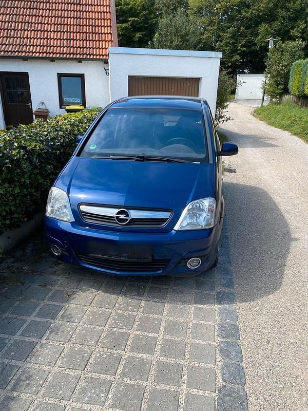 Blau Gebraucht 2005 Opel Meriva Van / Kleinbus | 500 € (Superpreis) - Bild 1/4