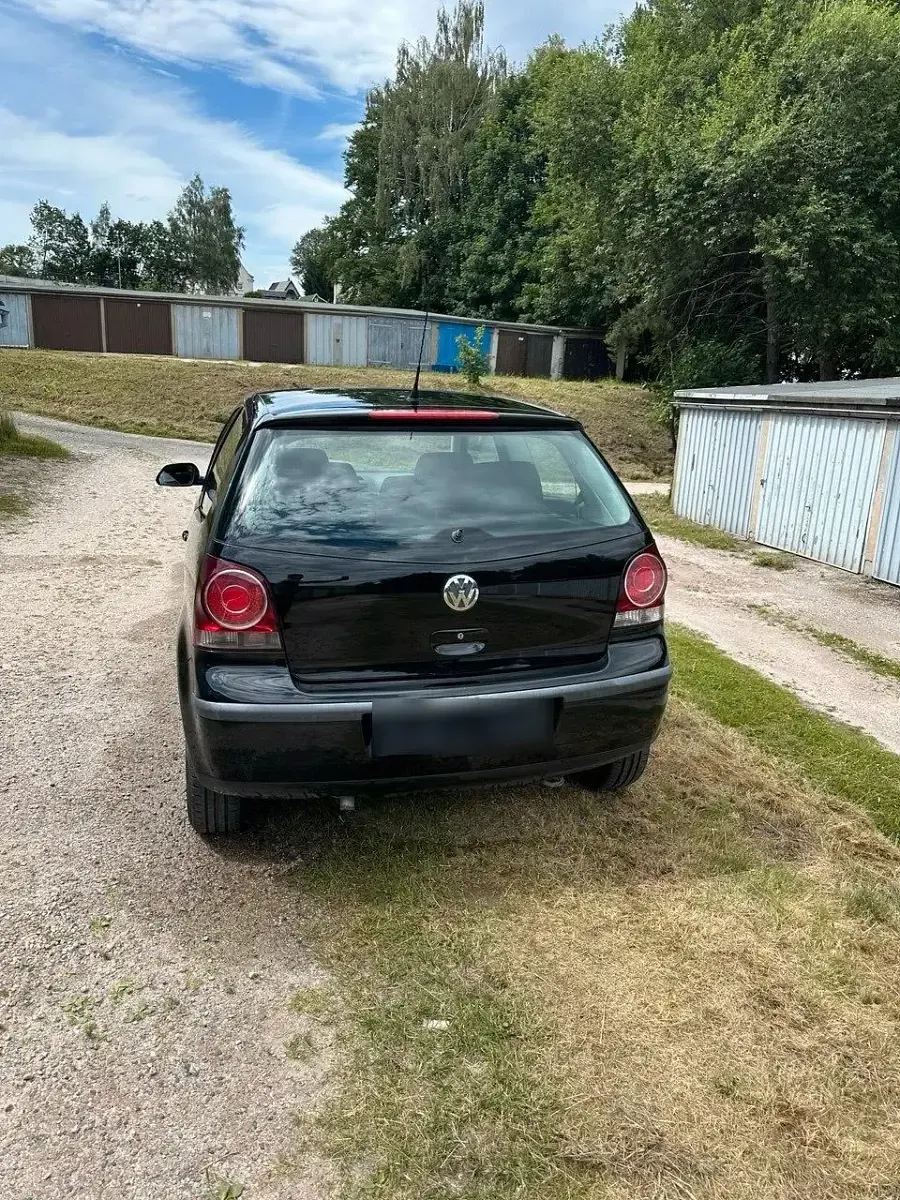 Gebraucht VW Polo 80 PS (58 kW) 2009 Schwarz Kleinwagen