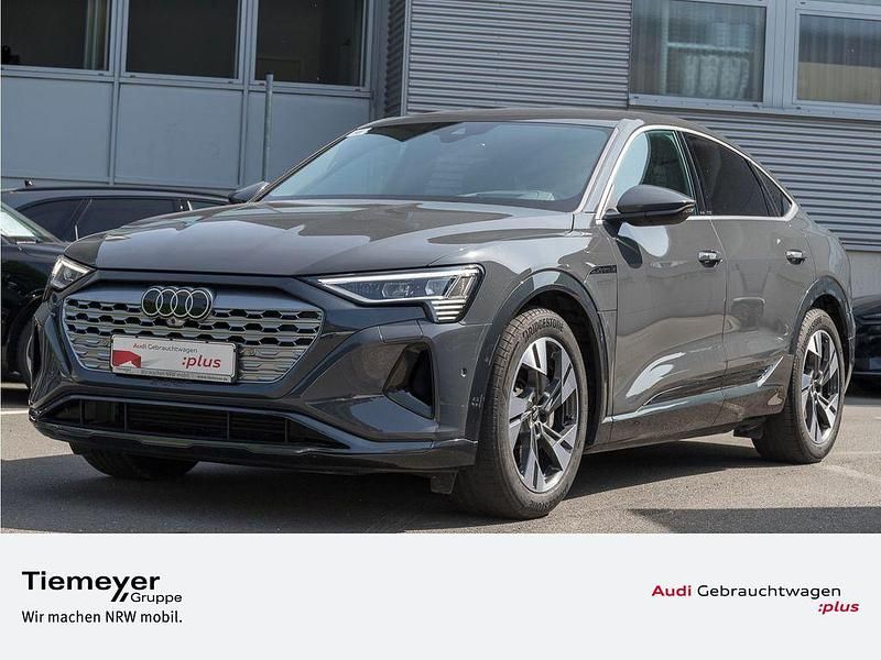 Grau Gebraucht 2024 Audi Q8 e-tron Advanced SUV | 51.980 € (Superpreis) - Bild 1/4