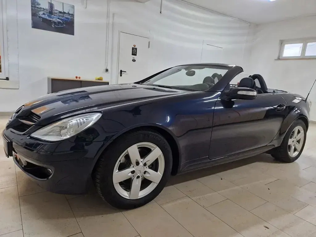 Gebraucht Mercedes SLK280 231 PS (169 kW) 2006 Blau Cabrio