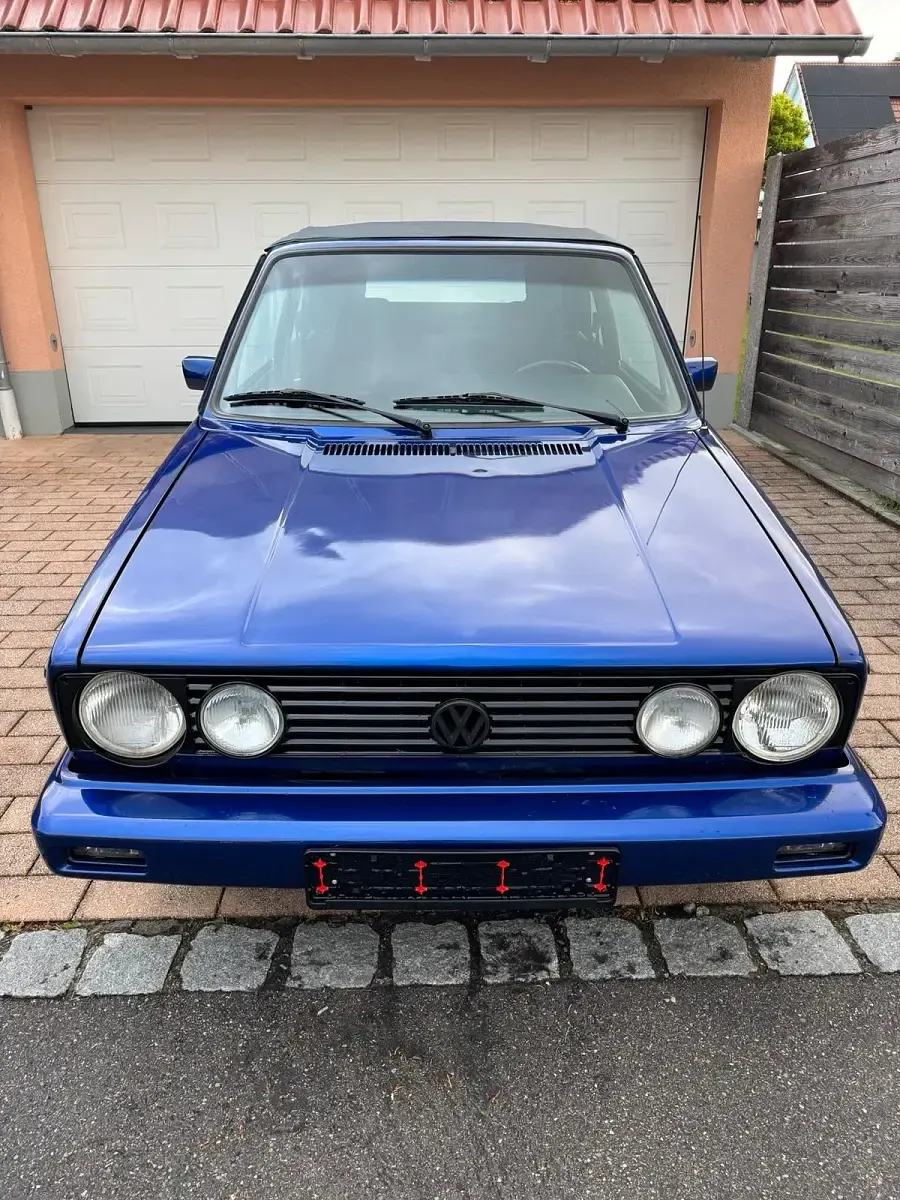 Gebraucht VW Golf Cabriolet 98 PS (72 kW) 1992 Blau Cabrio