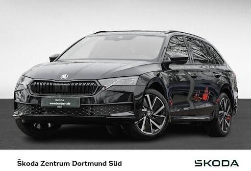 Schwarz Gebraucht 2025 Skoda Octavia SportLine Kombi | 36.932 € - Bild 1/4