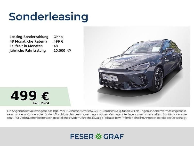 Blau (blau) Neu 2025 Cupra Leon VZ Kombi | 50.390 € (Teuer) - Bild 1/4