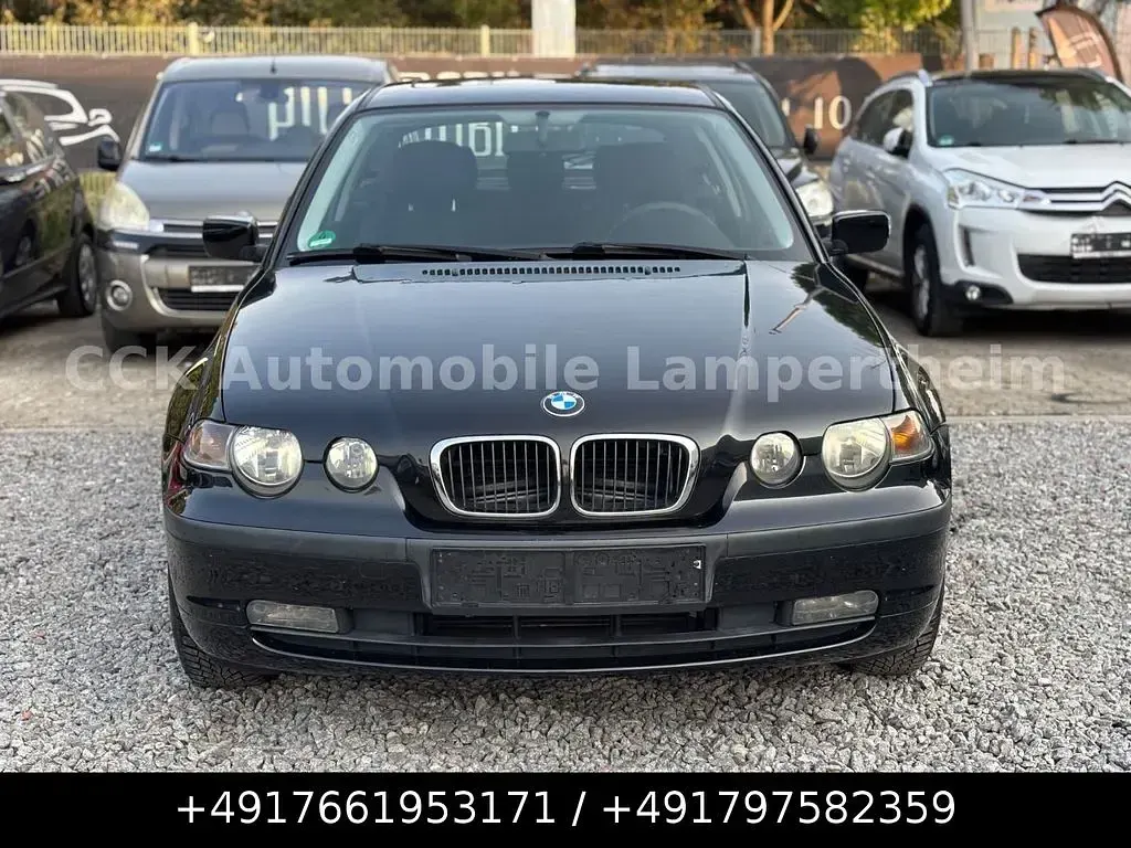 Gebraucht BMW 316 116 PS (85 kW) 2005 Schwarz Limousine