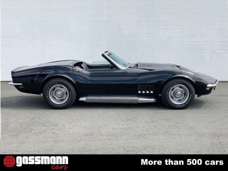 Gebraucht Chevrolet Corvette Stingray 390 PS (286 kW) 1968 Schwarz Cabrio