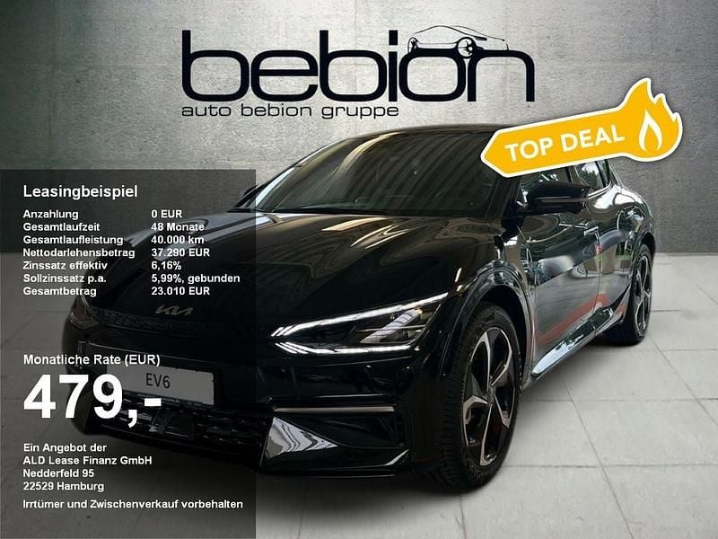 Gebraucht Kia EV6 GT-Line 168 kW (229 PS) 2024 Snow white pearl SUV