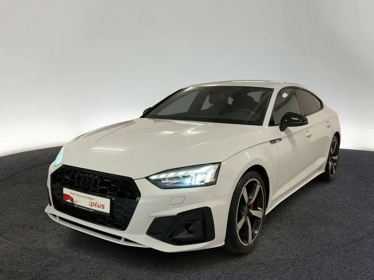 Second-hand Audi A5 S-Line 204 CP (150 kW) 2022 Alb Coupe