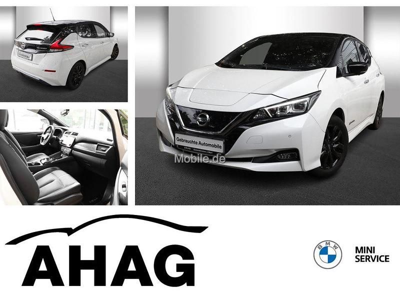 Weiß Gebraucht 2021 Nissan Leaf N-Connecta Kleinwagen | 12.840 € (Guter Preis) - Bild 1/4
