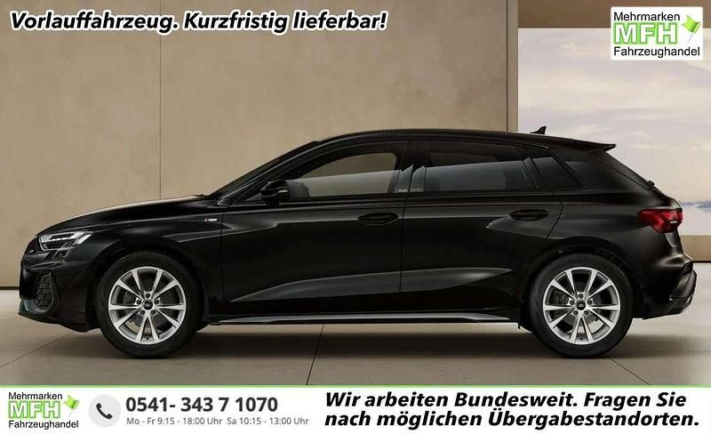 Neu Audi A3 S-Line 116 PS (85 kW) 2026 Mythosschwarz metallic Limousine
