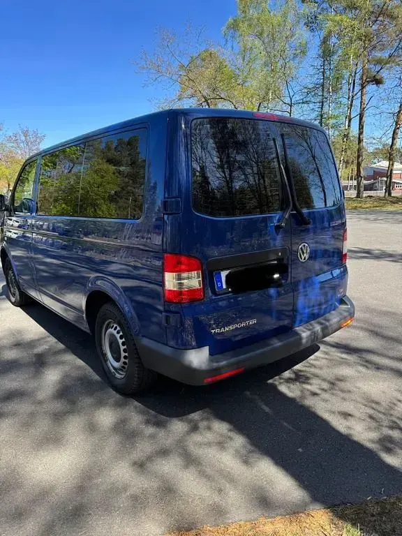 Usata VW Transporter 140 CV (102 kW) 2013 Blu Furgone