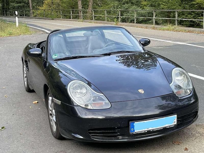 Gebraucht Porsche Boxster 228 PS (167 kW) 2002 Schwarz Cabrio