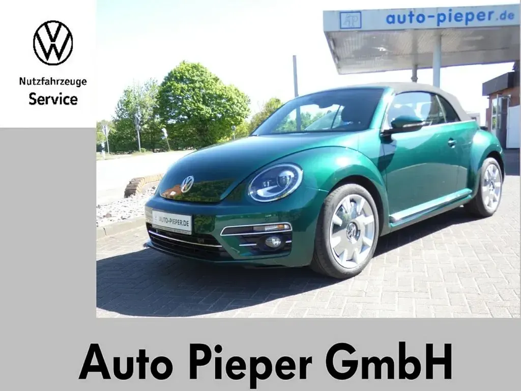 Second-hand VW Beetle Design 105 CP (77 kW) 2018 Verde Hatchback