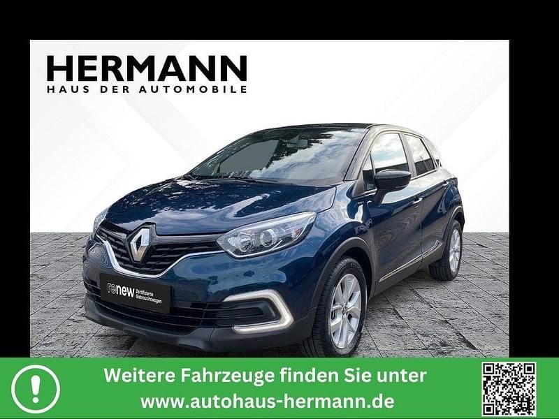 Blau Gebraucht 2018 Renault Captur LIMITED SUV | 9.391 € (Guter Preis) - Bild 1/4