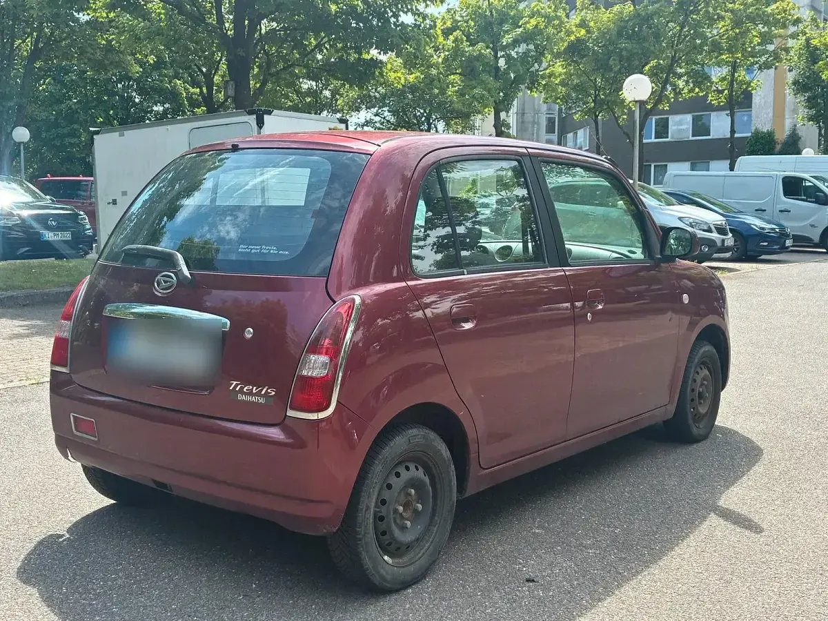 Gebraucht Daihatsu Trevis 60 PS (44 kW) 2007 Rot Kleinwagen