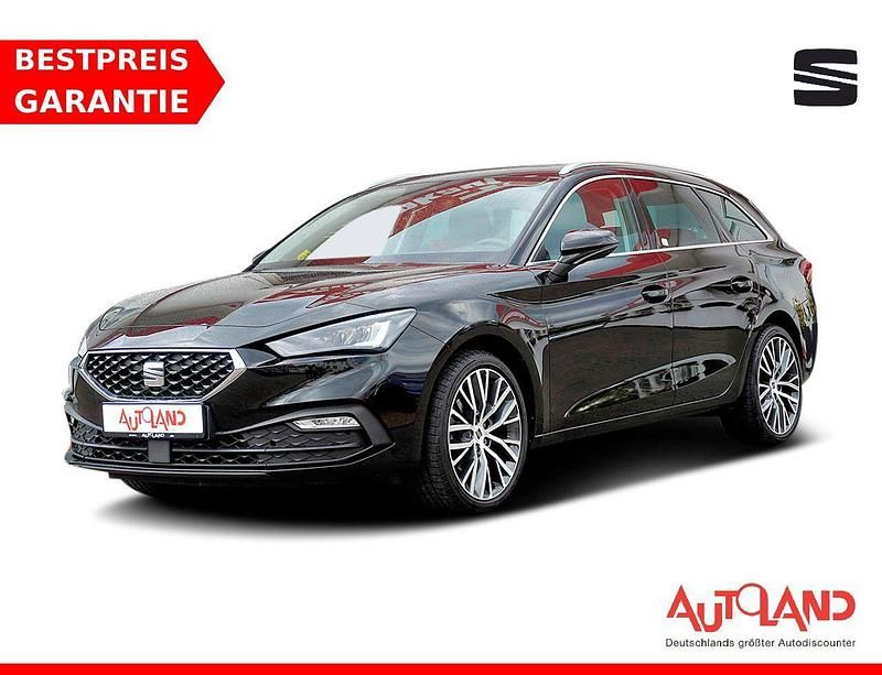 Midnight schwarz metallic (metallic) Gebraucht 2020 Seat Leon XCELLENCE Kombi | 18.990 € (Etwas zu teuer) - Bild 1/4