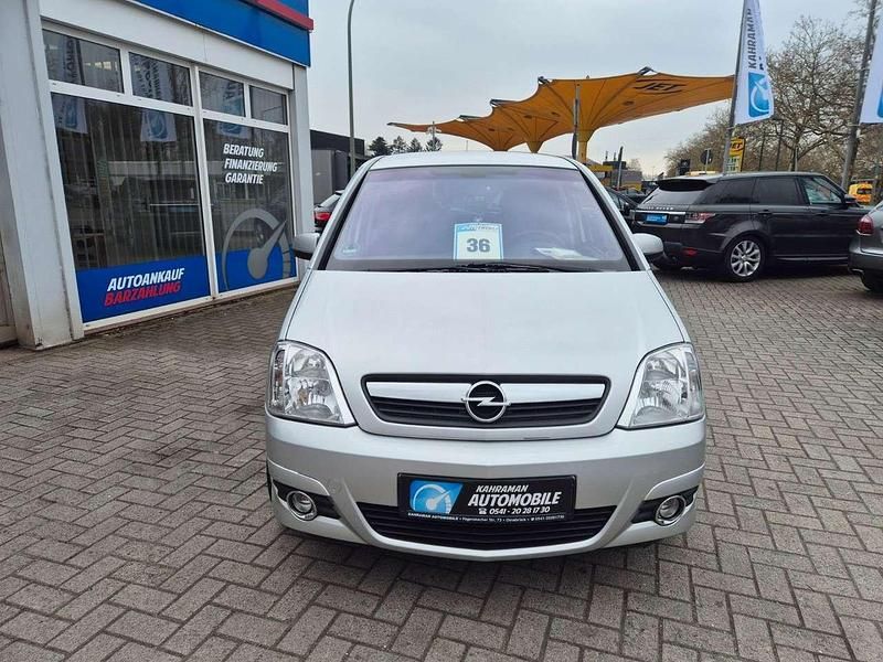 Gebraucht Opel Meriva Basis 105 PS (77 kW) 2007 Silber Van / Kleinbus