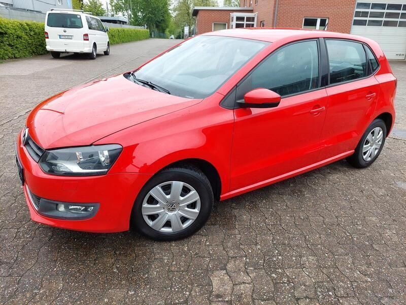Gebraucht VW Polo Highline 96 PS (70 kW) 2009 Rot Kleinwagen