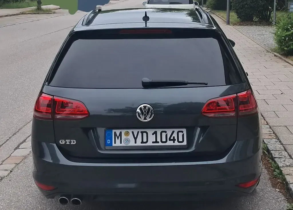 Gebraucht VW Golf VII GTD 184 PS (135 kW) 2015 Schwarz Kombi