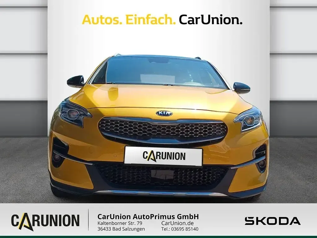 Gebraucht Kia XCeed Launch Edition 140 PS (102 kW) 2019 Gelb SUV