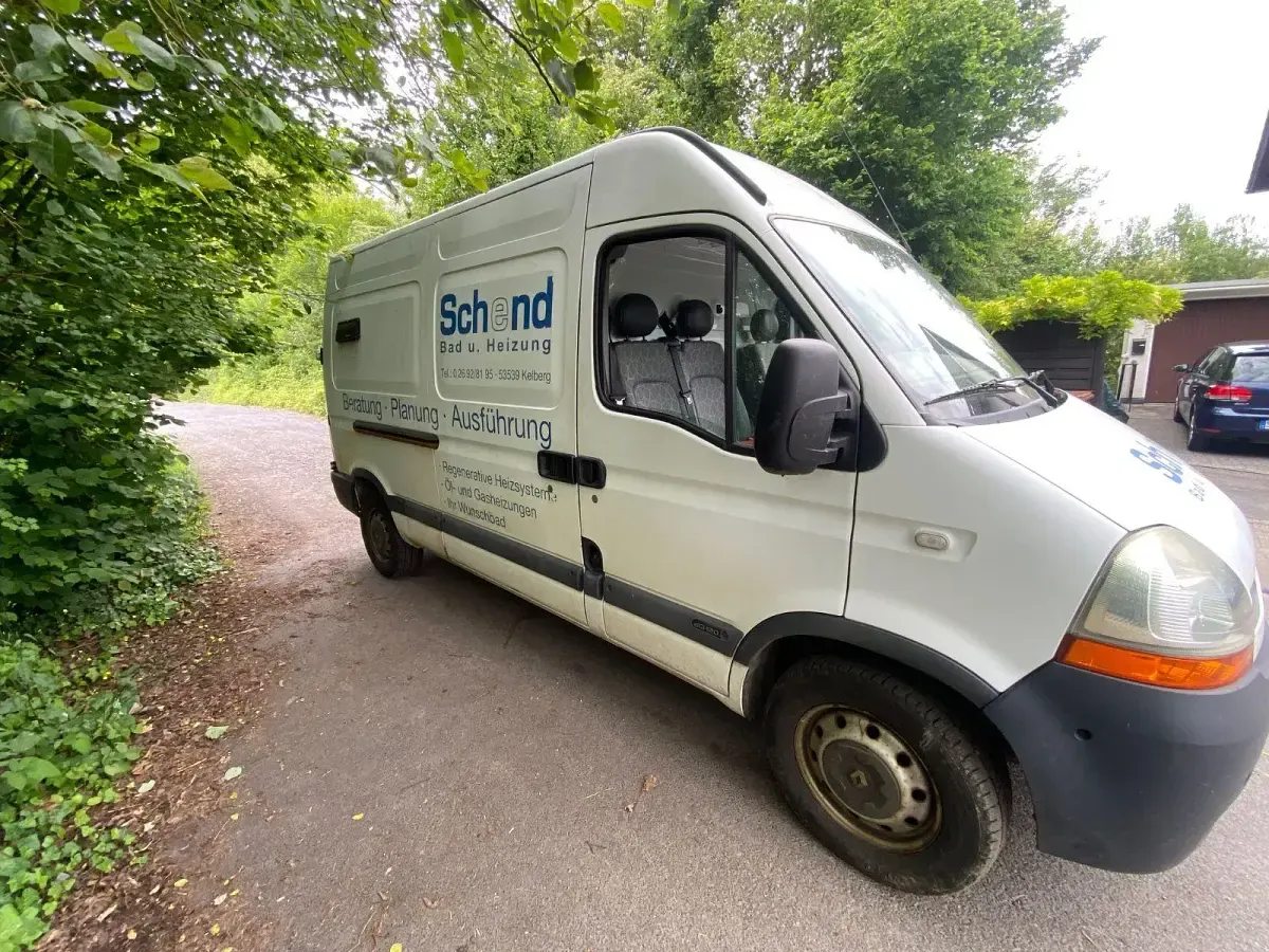 Gebraucht Renault Master 120 PS (88 kW) 2009 Weiß Van / Kleinbus