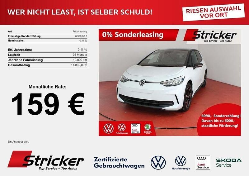 Neu VW ID.3 Pure 125 kW (170 PS) 2026 Weiß Kleinwagen