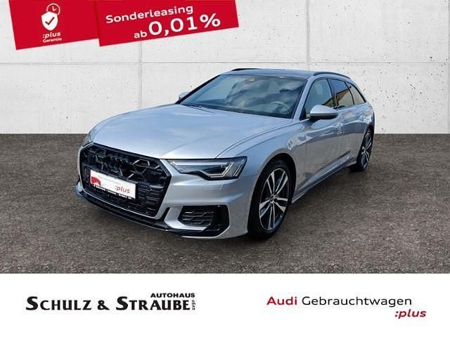 Florettsilber metallic Gebraucht 2024 Audi A6 S-Line Kombi | 54.500 € (Teuer) - Bild 1/4