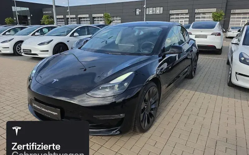 Käytetty Tesla Model 3 Performance 377 kW (513 HP) 2023 Musta Sedan