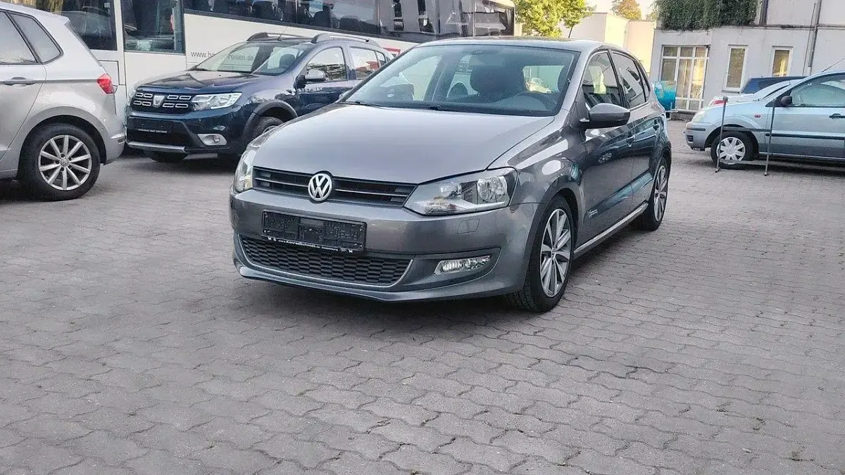 Brugt VW Polo Highline 90 HK (66 kW) 2010 Grå Hatchback