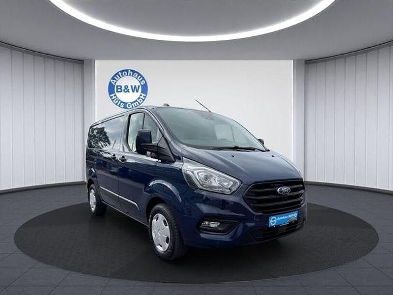 Blau Gebraucht 2021 Ford Tourneo Custom Van | 19.499 € (Superpreis) - Bild 1/4