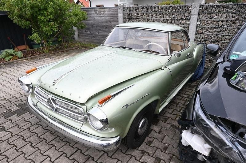 Grün Gebraucht 1960 Borgward Isabella Coupé | 19.990 € - Bild 1/4