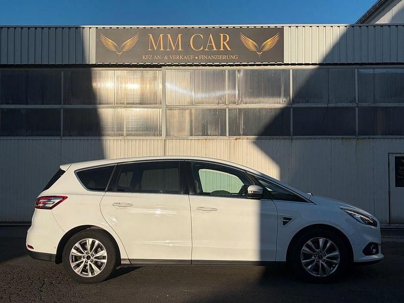 Gebraucht Ford S-MAX Titanium 150 PS (110 kW) 2016 Weiß Van / Kleinbus