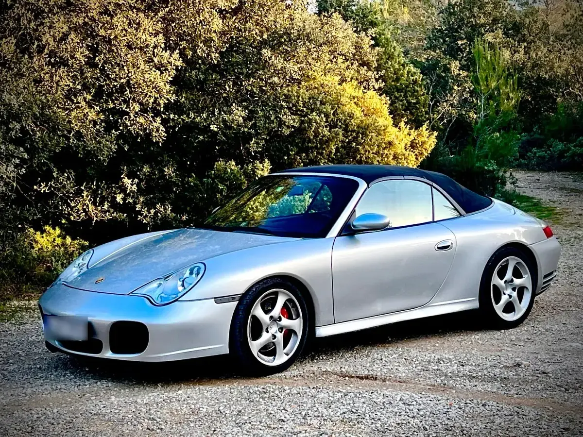 Gebraucht Porsche 911 Carrera 4S Cabriolet 320 PS (235 kW) 2004 Silber Cabrio