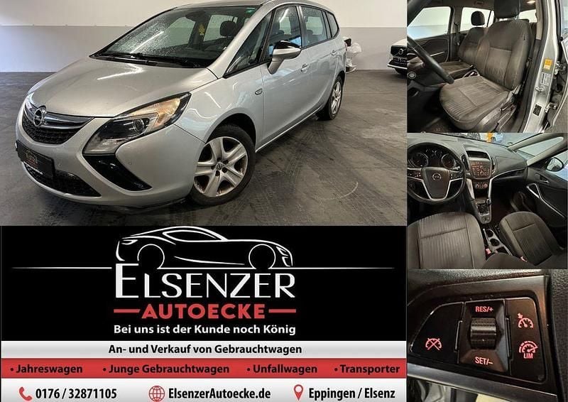 Gebraucht Opel Zafira Tourer Edition 120 PS (88 kW) 2016 Silber Van / Kleinbus