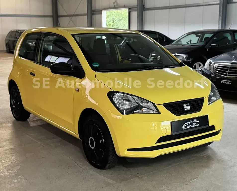 Używany Seat Mii Reference 60 KM (44 kW) 2016 Żółty Hatchback