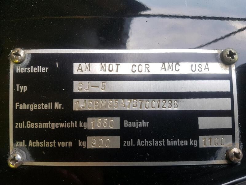 Gebraucht Jeep CJ 88 PS (64 kW) 1980 Schwarz SUV