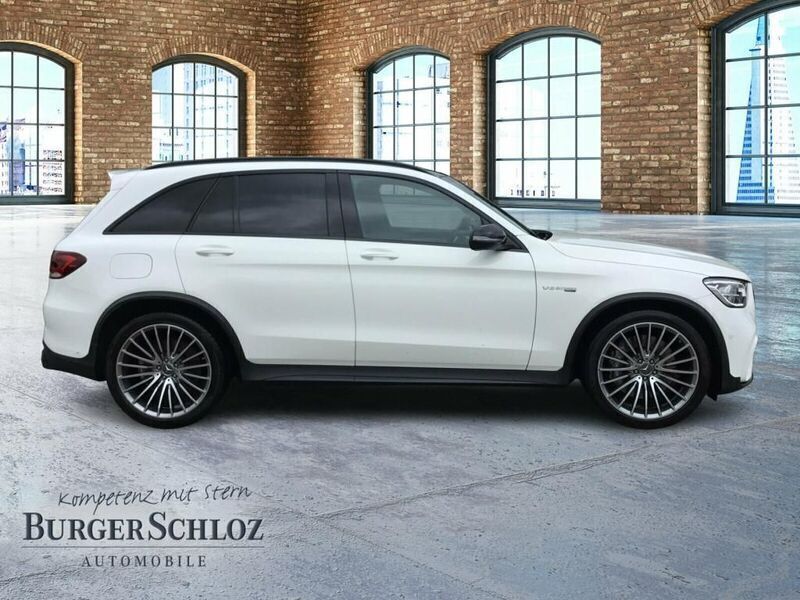 Gebraucht Mercedes GLC63 AMG AMG 476 PS (350 kW) 2021 Weiß unilack polarweiß SUV