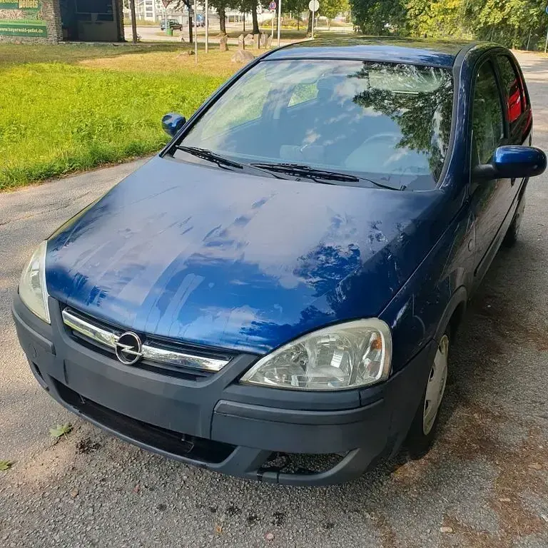 Gebraucht Opel Corsa 75 PS (55 kW) 2003 Blau Kleinwagen