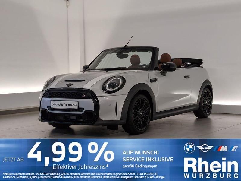 Silber Gebraucht 2022 Mini Cooper S Cabriolet Cabrio | 29.329 € (Fairer Preis) - Bild 1/4