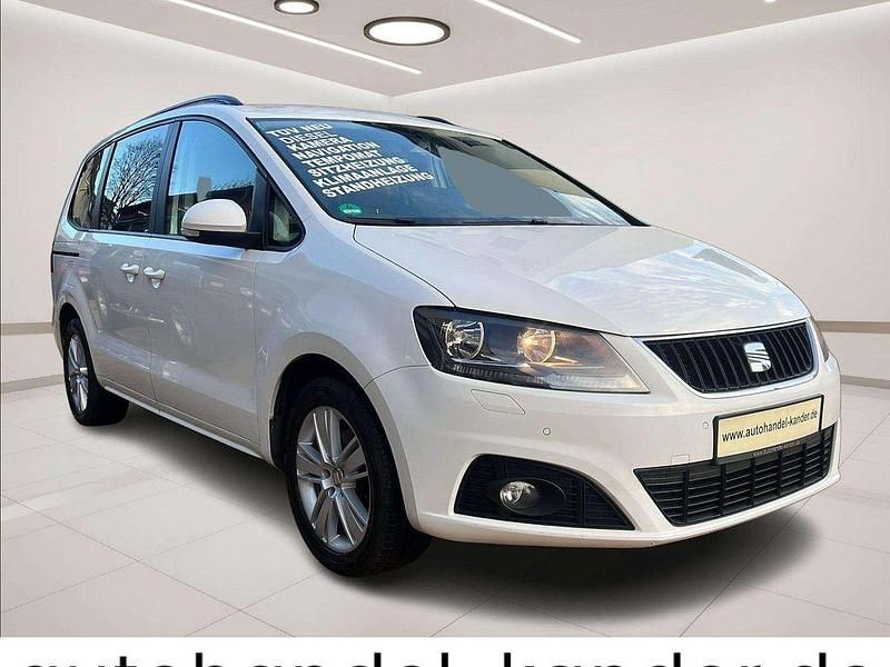 Gebraucht Seat Alhambra Style 140 PS (102 kW) 2012 Weiß Van / Kleinbus