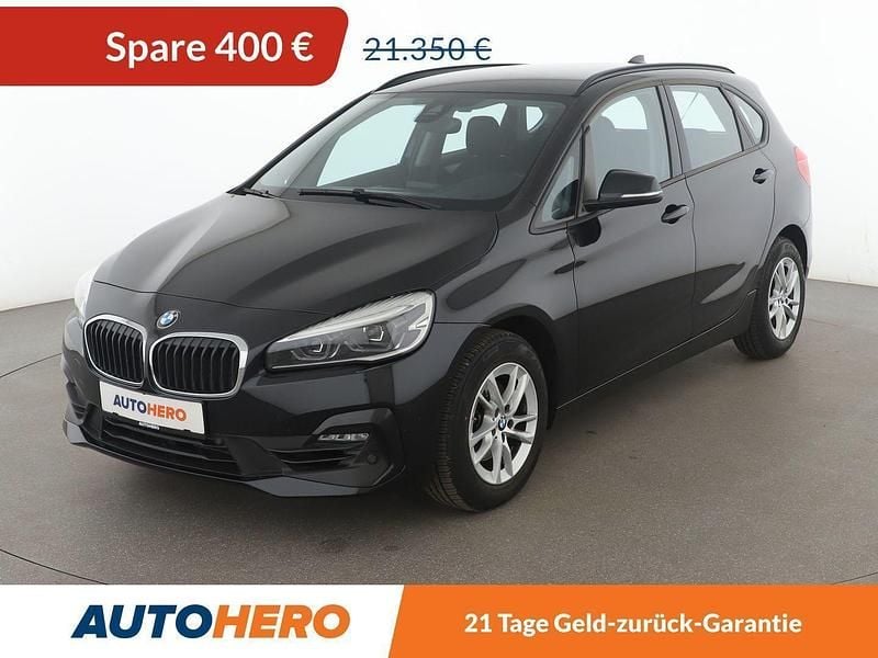 Schwarz Gebraucht 2020 BMW 218 Active Tourer Advantage Van / Kleinbus | 19.810 € (Fairer Preis) - Bild 1/3
