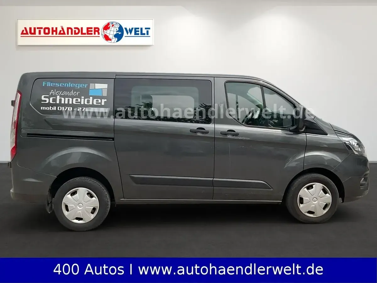Käytetty Ford Transit Custom 107 HP (78 kW) 2020 Harmaa Farmari