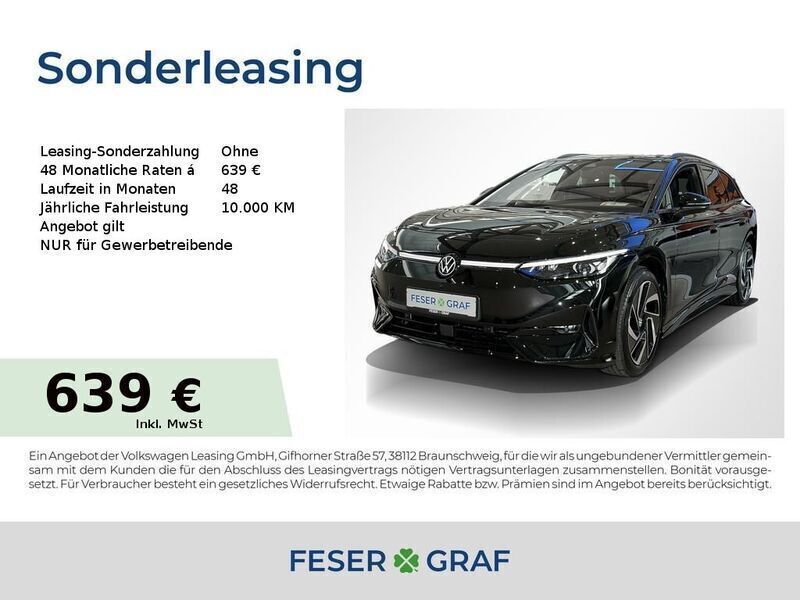 Grenadillschwarz metallic Neu 2025 VW ID.7 Pro Limousine | 75.390 € - Bild 1/4