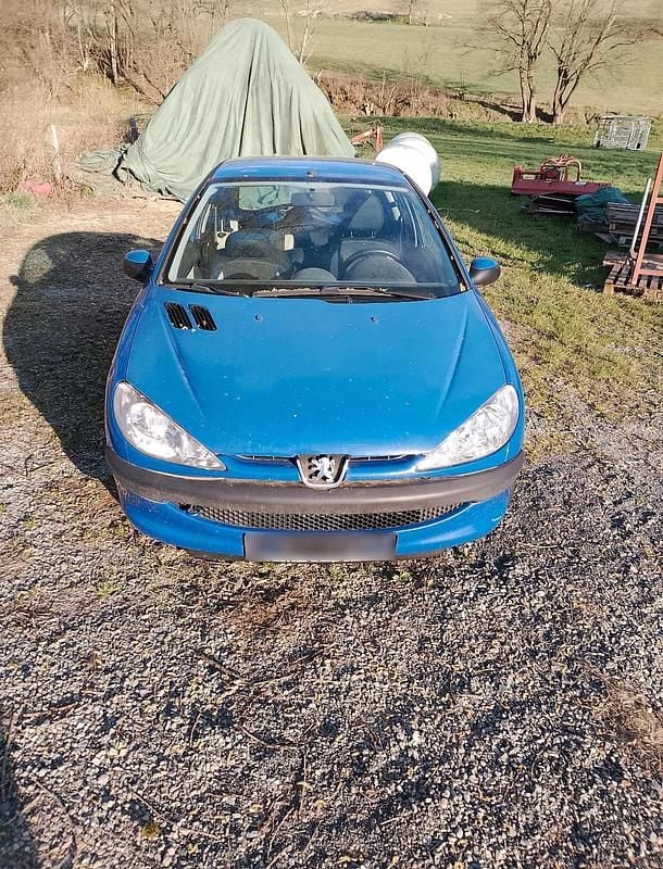 Gebraucht Peugeot 206 60 PS (44 kW) 2004 Blau Kleinwagen