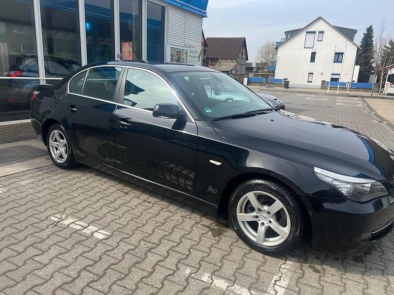Brugt BMW 520 170 HK (125 kW) 2008 Sort Sedan