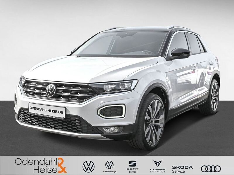 Polsterfarbe: schwarz Gebraucht 2020 VW T-Roc Sportline SUV | 22.350 € (Fairer Preis) - Bild 1/4