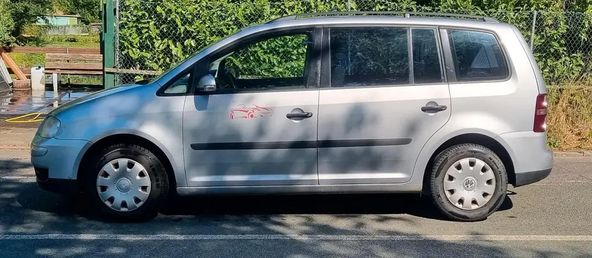 Gebraucht VW Touran 101 PS (74 kW) 2004 Grau Van / Kleinbus