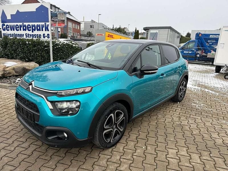 Blau Gebraucht 2021 Citroën C3 Live Kleinwagen | 7.490 € (Guter Preis) - Bild 1/4
